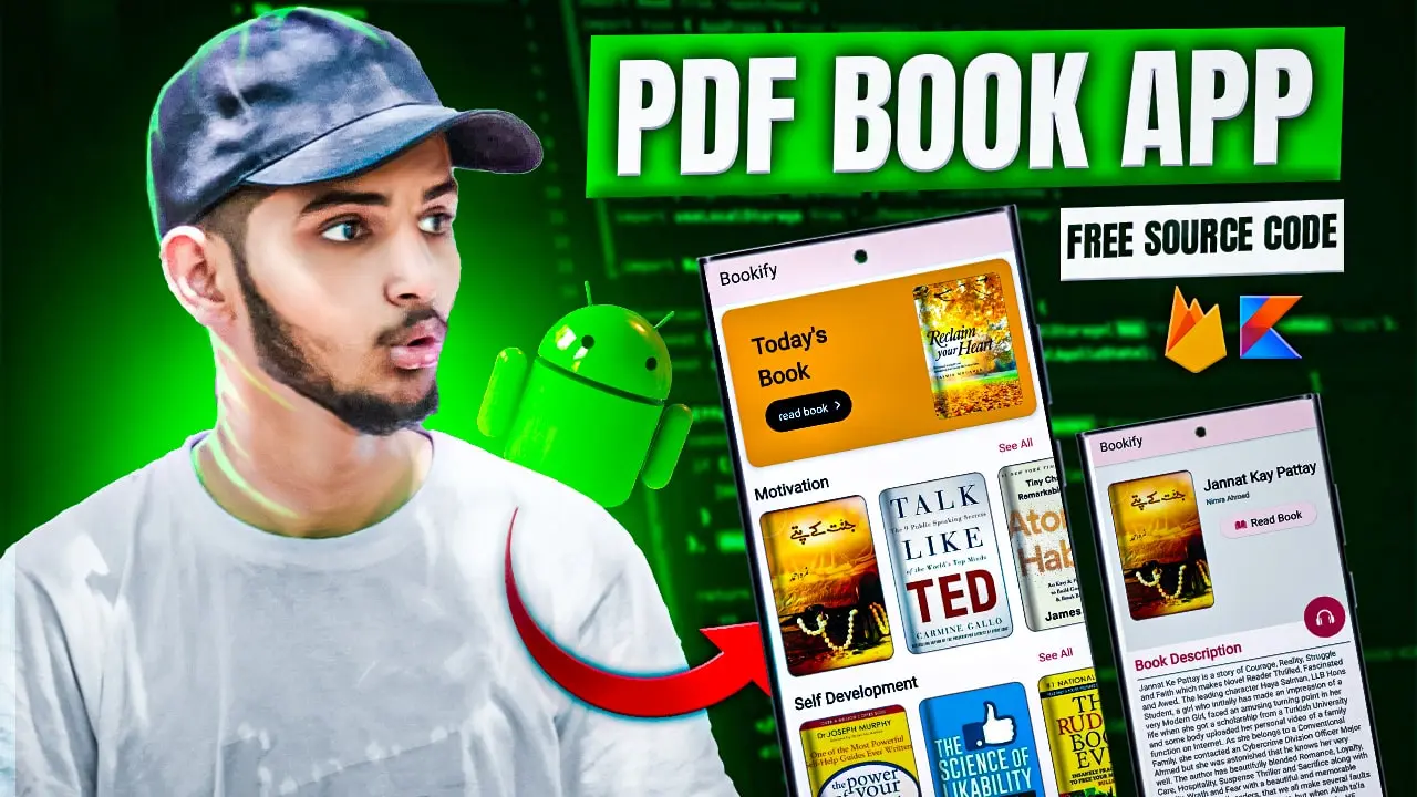 PDF Book App Free Source Code